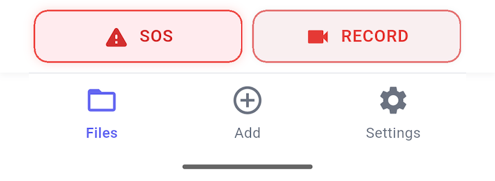 screenshot sos button